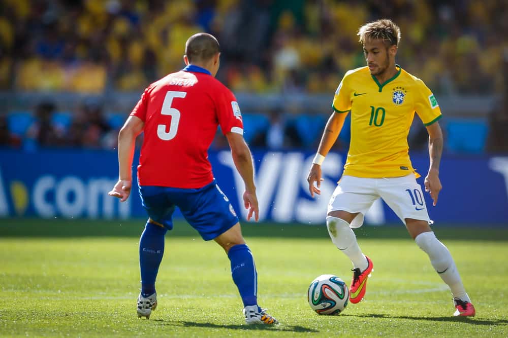 wearing yellow jerseys