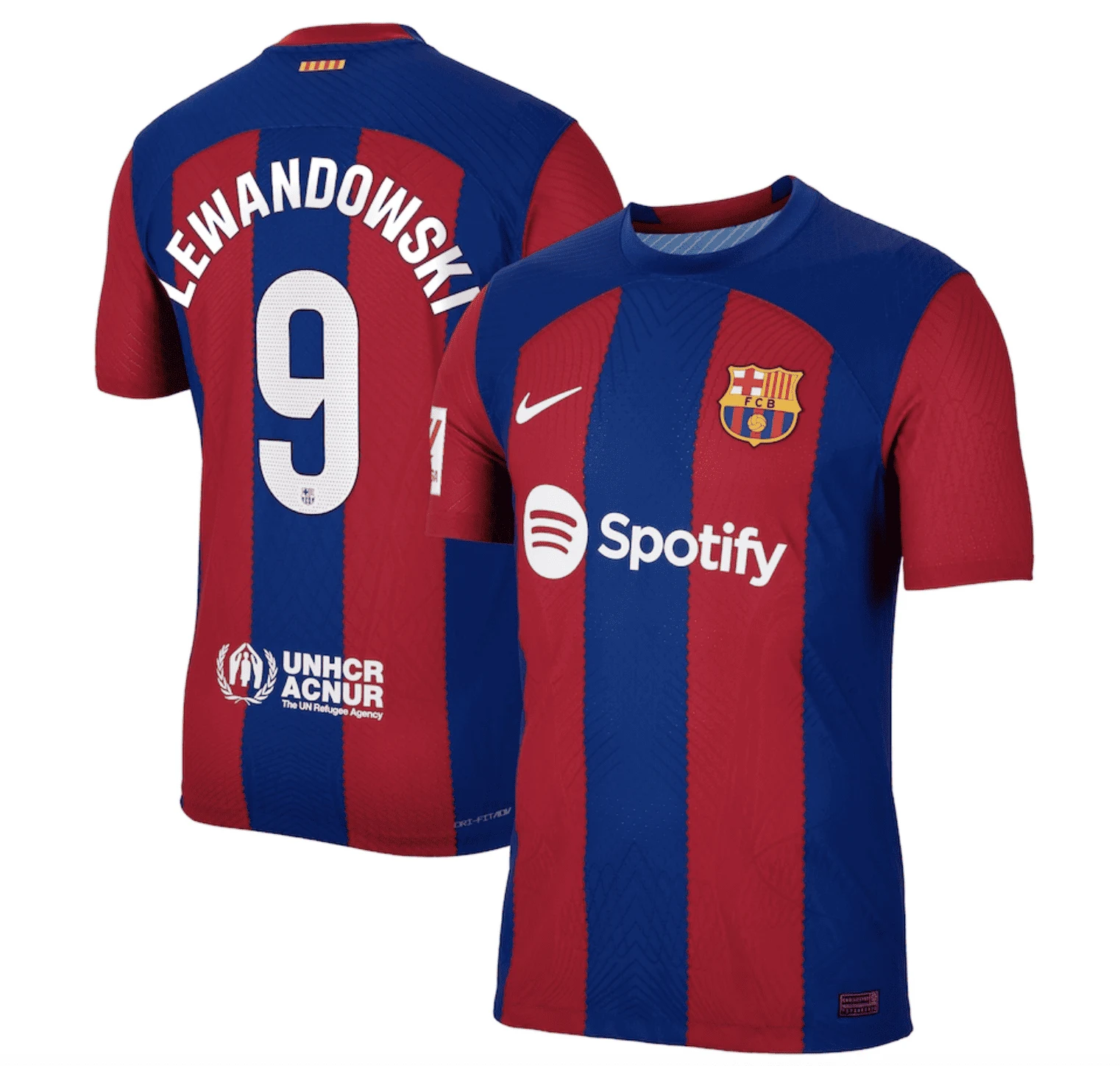 Robert Lewandowski Barcelona Nike 2023/24 Home Authentic Jersey - Royal